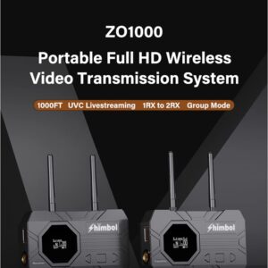 Shimbol ZOlink Series Wireless Video Transmitter/Receiver System (ZO1000)