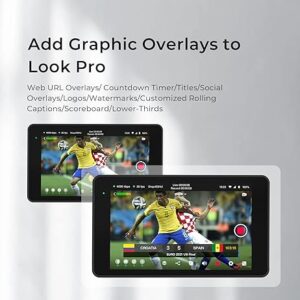 YoloBox Pro, All-in-one Portable Multi-Cam Live Streaming Studio Encoder Recorder Switcher
